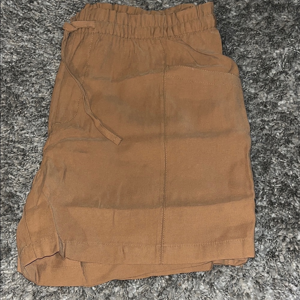 Brown Casual Shorts